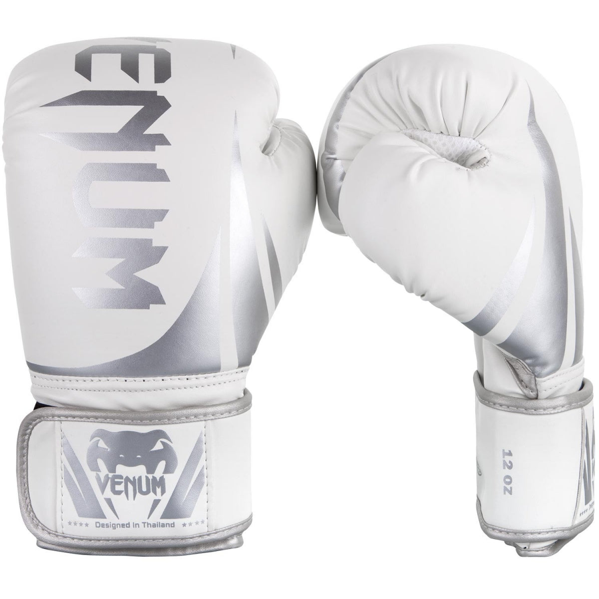 Challenger 2.0 Boxing Gloves - White/Silver